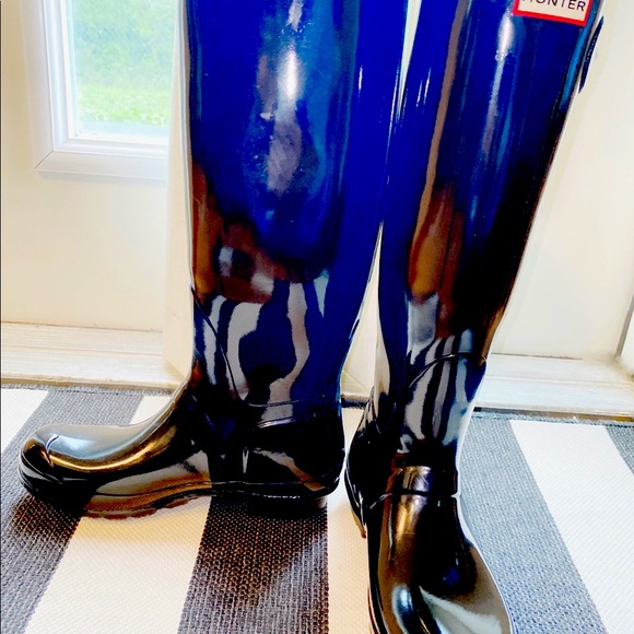 🖤🤍 Hunter Women's Original Tall Rain Boot - Picture 6 of 7